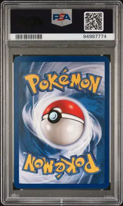 1999 POKEMON BASE SET UNLIMITED #52 MACHOP PSA 5 - Image 2