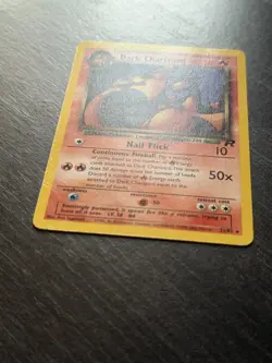 Dark Charizard 21/82 Pokemon 2000 Team Rocket Set WOTC - LP/MP - Image 3