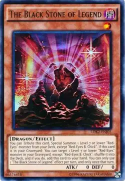 Yugioh! The Black Stone of Legend - LDK2-ENJ05 - Ultra Rare - Unlimited Edition - Image 1