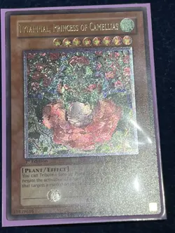 Tytannial Princess Of Camellias Misprint Double Foil Stamp Ulti 1st Csoc Yugioh - Image 1
