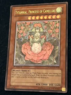 Tytannial Princess Of Camellias Misprint Double Foil Stamp Ulti 1st Csoc Yugioh - Image 5