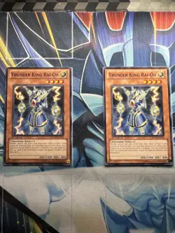x2 Thunder King Rai-Oh RYMP-EN074 Ra Yellow Mega Pack 1st Ed - LP - Image 1