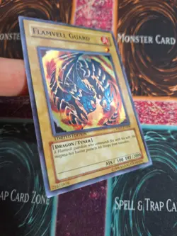 Yu-Gi-Oh! TCG Flamvell Guard HA01-EN009 Super Rare Limited Near Mint b2/ - Image 2