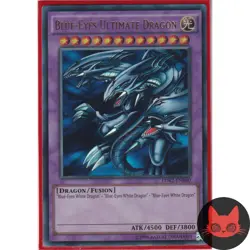 Yugioh Blue-Eyes Ultimate Dragon LDK2-ENK40 Ultra Rare NM - Image 1