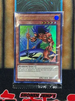 Yugioh The Legendary Fisherman LART-EN020 Ultra Rare Lost Art Promo SEALED - Image 1