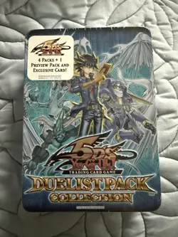 Yu-Gi-Oh-Duelist Pack Collection Tins 2010-Blue -Tin Box Sealed - Image 1
