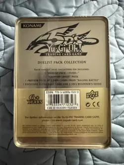 Yu-Gi-Oh-Duelist Pack Collection Tins 2010-Blue -Tin Box Sealed - Image 2