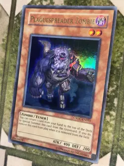 YuGiOh PLAGUESPREADER ZOMBIE Ultra Rare CSOC-EN031 - Image 1