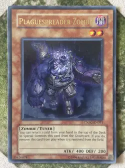YuGiOh PLAGUESPREADER ZOMBIE Ultra Rare CSOC-EN031 - Image 2