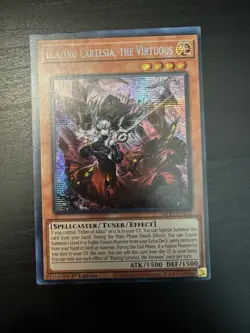 Yugioh! Blazing Cartesia, the Virtuous MP23-EN162 1st Ed. NM - Image 1