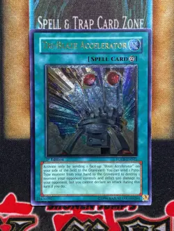 Yugioh Tri-Blaze Accelerator FOTB-EN041 Ultimate Rare 1st Ed LP - Image 1