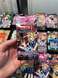 Yu-Gi-Oh! Curse of Anubis- Sealed Vintage Booster Pack - Image 1