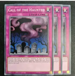Call Of The Haunted (3x) EGO1-EN033 - Common - 1st NM Edison yugioh - Image 1