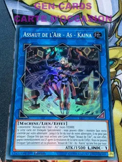 CARTE Yu Gi Oh ASSAUT DE L'AIR - AS - KAINA SAST-FR055 1ere edition - Image 1