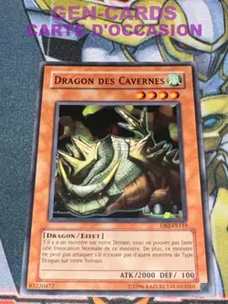 OCCASION Carte Yu Gi Oh DRAGON DES CAVERNES DB2-FR155 EXCELLENT D35 - Image 1