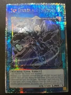 Sky Striker Ace - Shizuku Quarter Century Secret Rare RA03-EN043 1st Ed Yu-Gi-Oh - Image 2