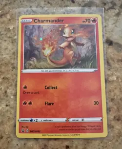 Charmander SWSH092 SWSH: Sword & Shield Promo Cards Holo - Image 1