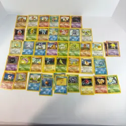 Pokemon Cards Lot - Base Set - Vintage Collection, 47 Cards Total - Image 1