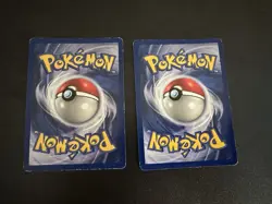 Blastoise & Alakazam Pokemon Cards Holographic Vintage 1990s Collection - Image 5