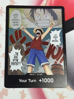 Luffy Don!! Card Alternate Alt Art OP01 Romance Dawn English One Piece - Image 1
