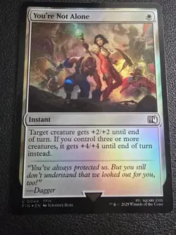 MTG You're Not Alone Final Fantasy Foil - Image 1