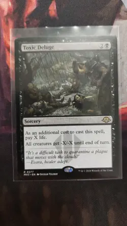 MTG magic - Modern Horizons 3 - Toxic Deluge - NM - eng x1 non foil - Image 1