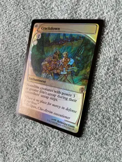 MTG FOIL Crackdown NM Future Sight Mystery Booster 2 R 146 MB2 EDH Magic - Image 2
