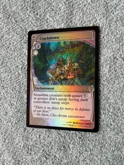 MTG FOIL Crackdown NM Future Sight Mystery Booster 2 R 146 MB2 EDH Magic - Image 3