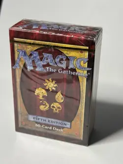 MTG English 5th Edition Starter Deck Sealed/Unopened Cards - Image 2