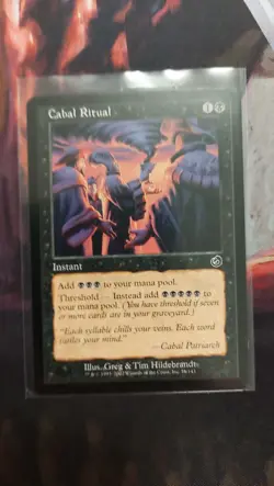 MTG magic - Cabal Ritual - Torment - Common NM eng x1 non foil - Image 1
