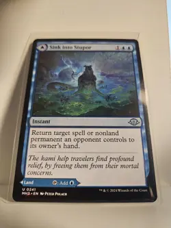 Sink into Stupor/Soporific Springs - NM - MTG - Modern Horizons 3 - MH3 #241 - Image 1