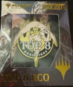 SEALED - Pinfinity Top 8 RCQ Pin AR Enhanced ELESH NORN MTG MAGIC THE GATHERING - Image 1