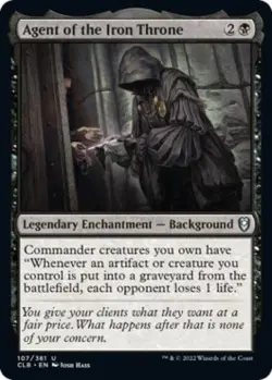 Agent of the Iron Throne - Light Play MTG - Image 1
