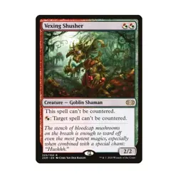 WOTC MtG Double Masters Vexing Shusher (R) NM - Image 1