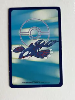 Rare Magneton Diamonds Poker Pokemon Sapphire Playing Cards Kyogre Back 2003 - Image 2
