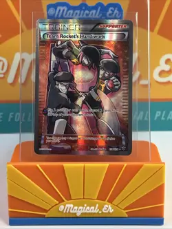 Team Rocket’s Handiwork #124 Ultra Rare Pokemon 2016 XY Fates Collide LP - Image 1