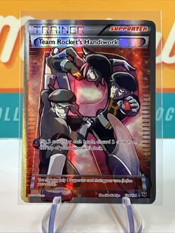 Team Rocket’s Handiwork #124 Ultra Rare Pokemon 2016 XY Fates Collide LP - Image 3