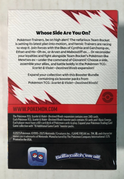Pokemon TCG - Destined Rivals Sealed Booster Bundle - 6 Booster Packs - Image 2