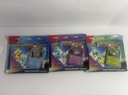 LOT OF 3 - Pokemon TCG Prismatic Evolutions Tech Sticker Collection - Image 1