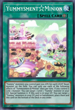 Yugioh Yummysment Minion JUSH-EN023 1st Edition Rare NM Presale - Image 1