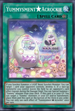 Yugioh Yummysment Acrokie JUSH-EN024 1st Edition Rare NM Presale - Image 1