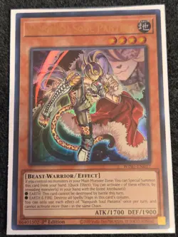 Yugioh Vanquish Soul Pantera WISU-EN017 Ultra Rare 1st Ed NM - Image 1
