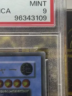 Yugioh PSA9 Black Luster Soldier Ultimate Rare 304-054 Japanese Vintage Mint - Image 3