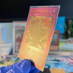 Yugioh RA04-EN120 Royal Oppression (QCSR) GEM QUALITY NM 1st Ed 25th Stamp - Image 3