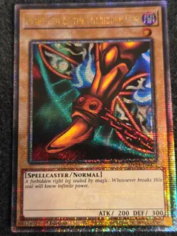 Yugioh! Right Leg of the Forbidden One - MP24-EN002 - Quarter Century Secret Rar - Image 1