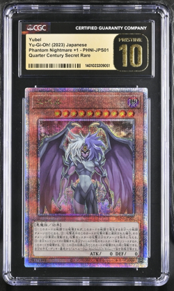 Yugioh - Yubel Phantom Nightmare CGC GRADED PRISTINE 10 - ONLY ONE WW YU-GI-OH - Image 1