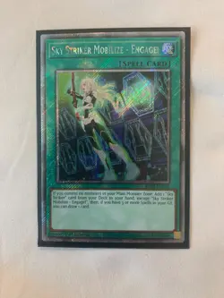 Sky Striker Mobilize - Engage! RA03-EN269 1st Quarter Century Rare NM Yugioh - Image 1