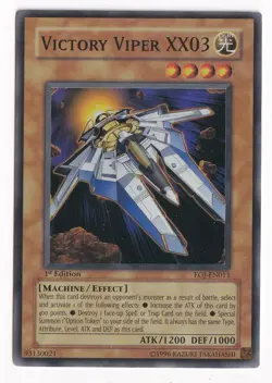 Victory Viper XX03 - EOJ-EN011 - Super Rare - 1st Edition YuGiOh! Booster - Image 1