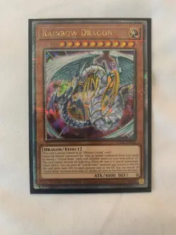 Rainbow Dragon - TN23-EN004 - Quarter Century Rare QCR - NM yugioh - Image 1