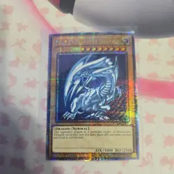YUGIOH! Blue-Eyes White Dragon MP24-EN001 Quarter Century Secret Rare 1st ed NM - Image 1
